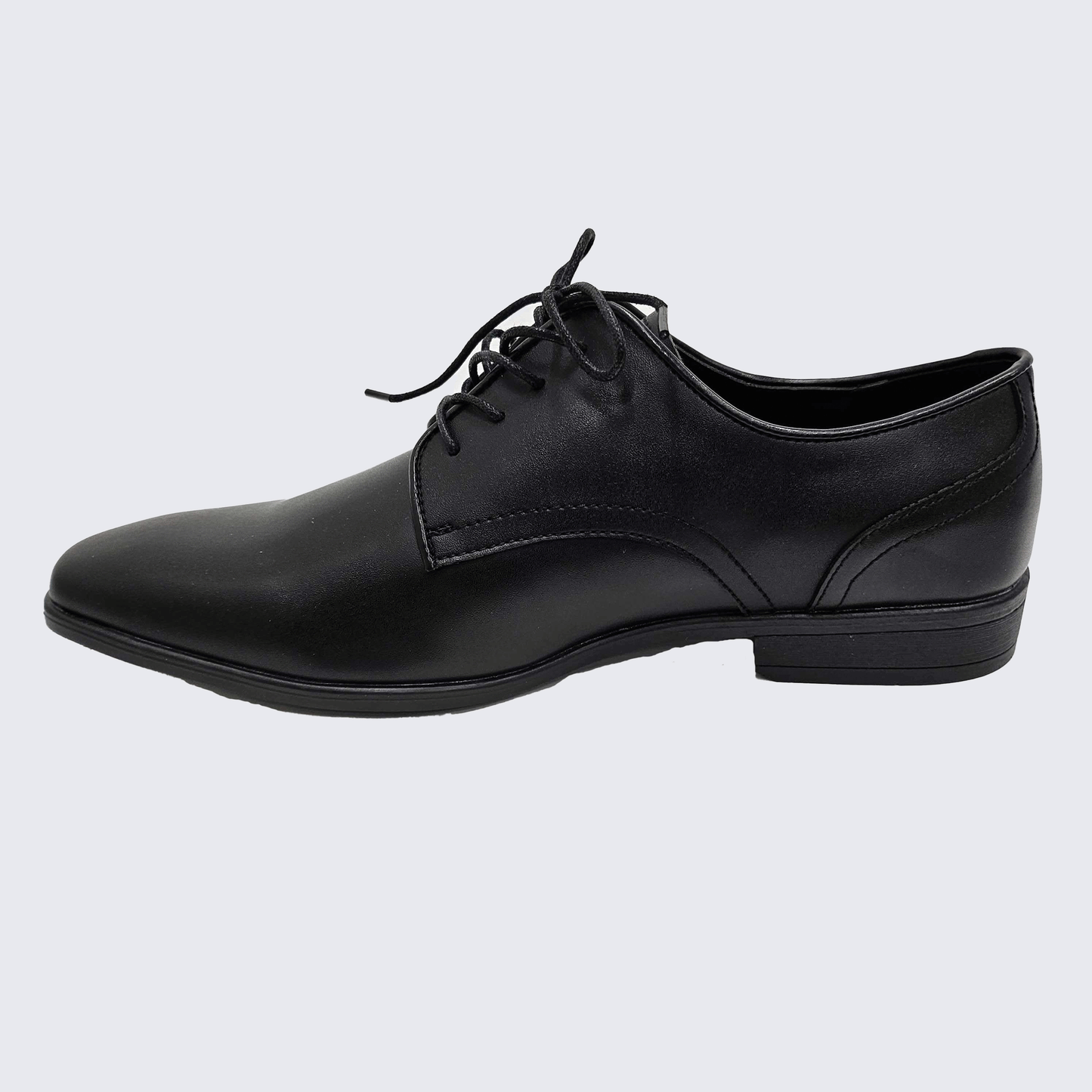 Men's Black Matte Lace up Dress Shoe - Mens | Perfect Tux