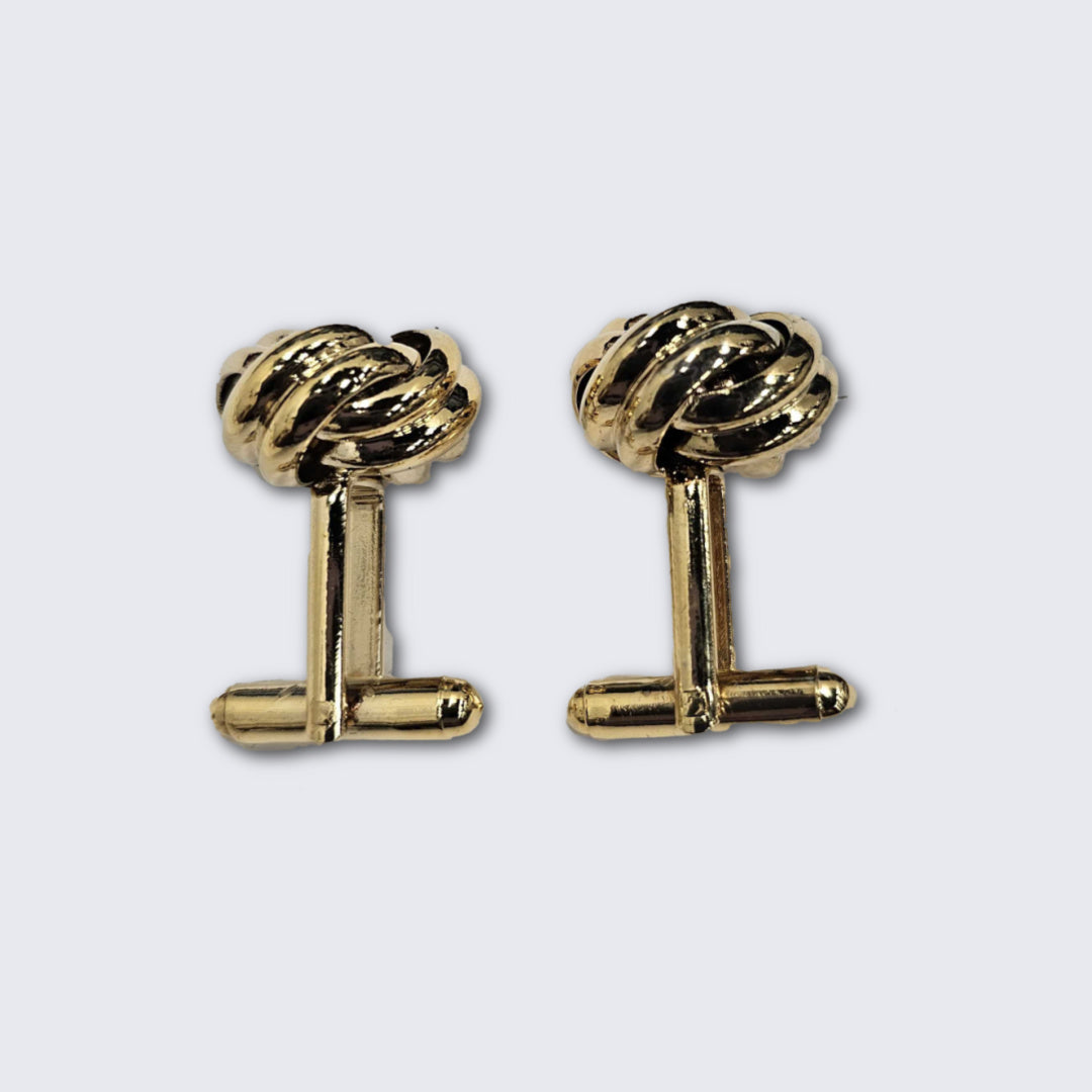 Love Knot Double Rope Gold Formal Set